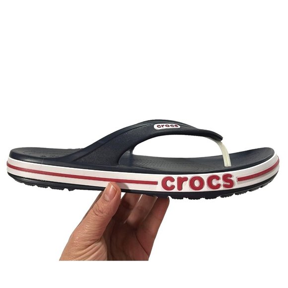 Crocs Bayaband Mens Slide Sandals Size 12 Navy Blue Water Friendly Lightweight‎ Crocs Unisex Bayaband Slide Sandals - Walmart.com main image 4